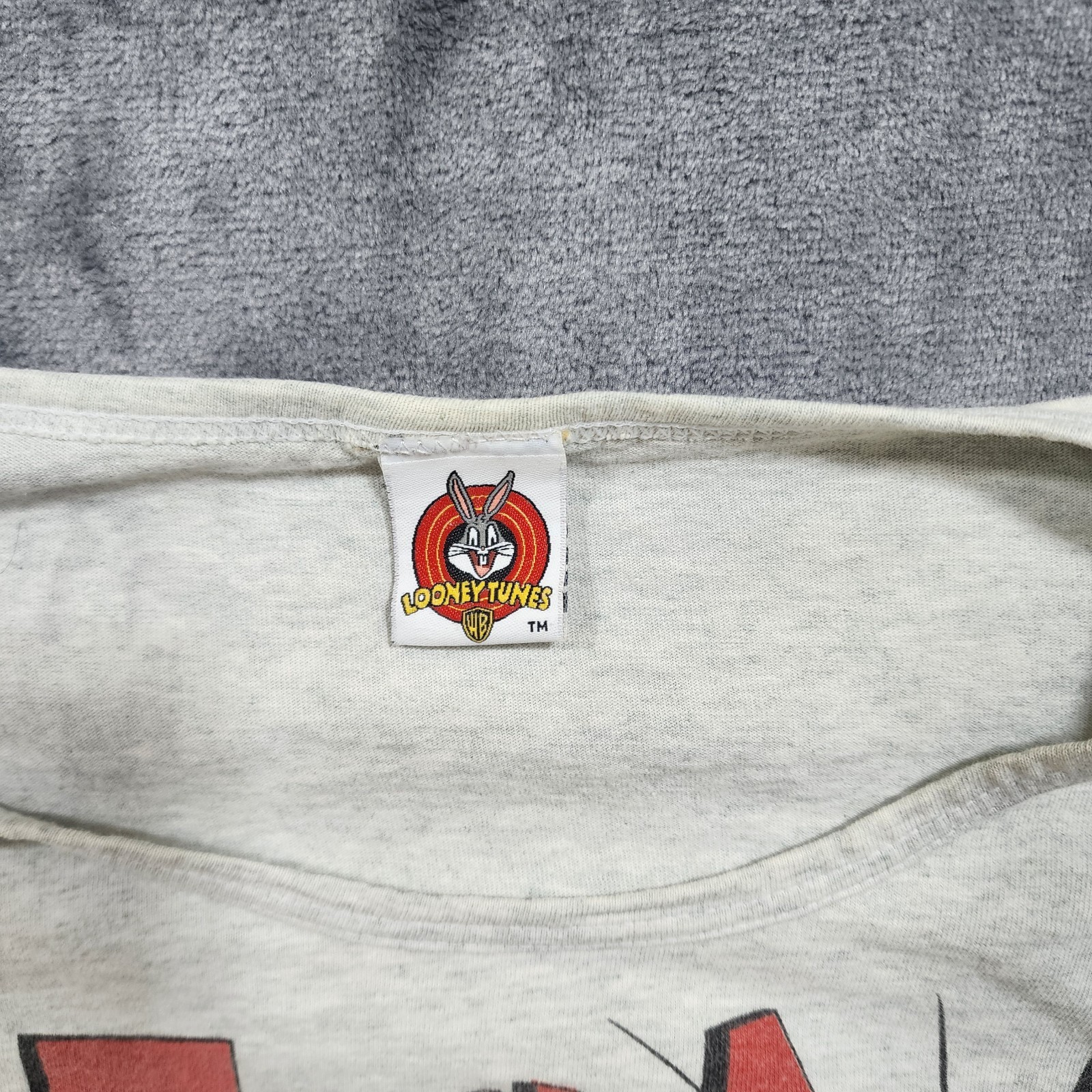 VINTAGE 90s Tweety Sylvester Looney Tunes Motorcycle No Size On Tag XXL/XXXL