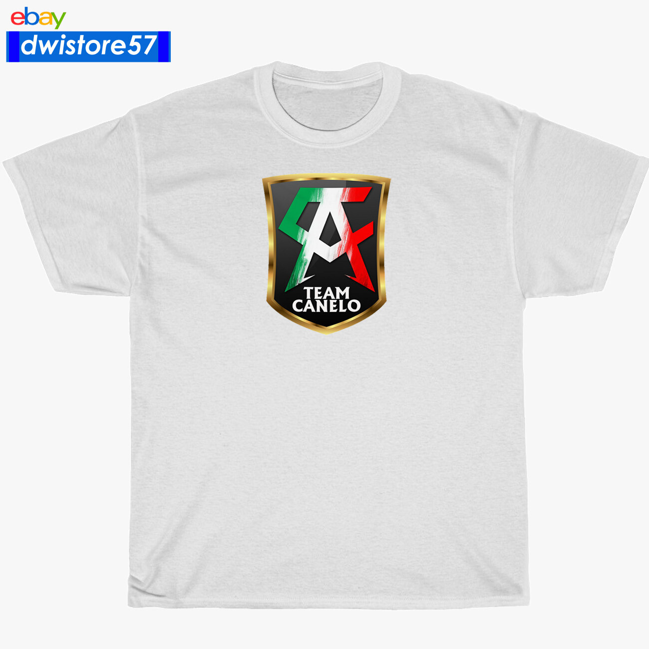New Canelo Alvarez Boxing Team Logo Black/Navy/White/Grey Men&rsquo;s T-Shirt S-5XL