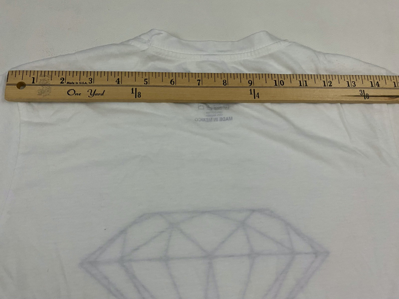 Men&rsquo;s Diamond Supply Co Logo Men Graphic White T Shirt Size S