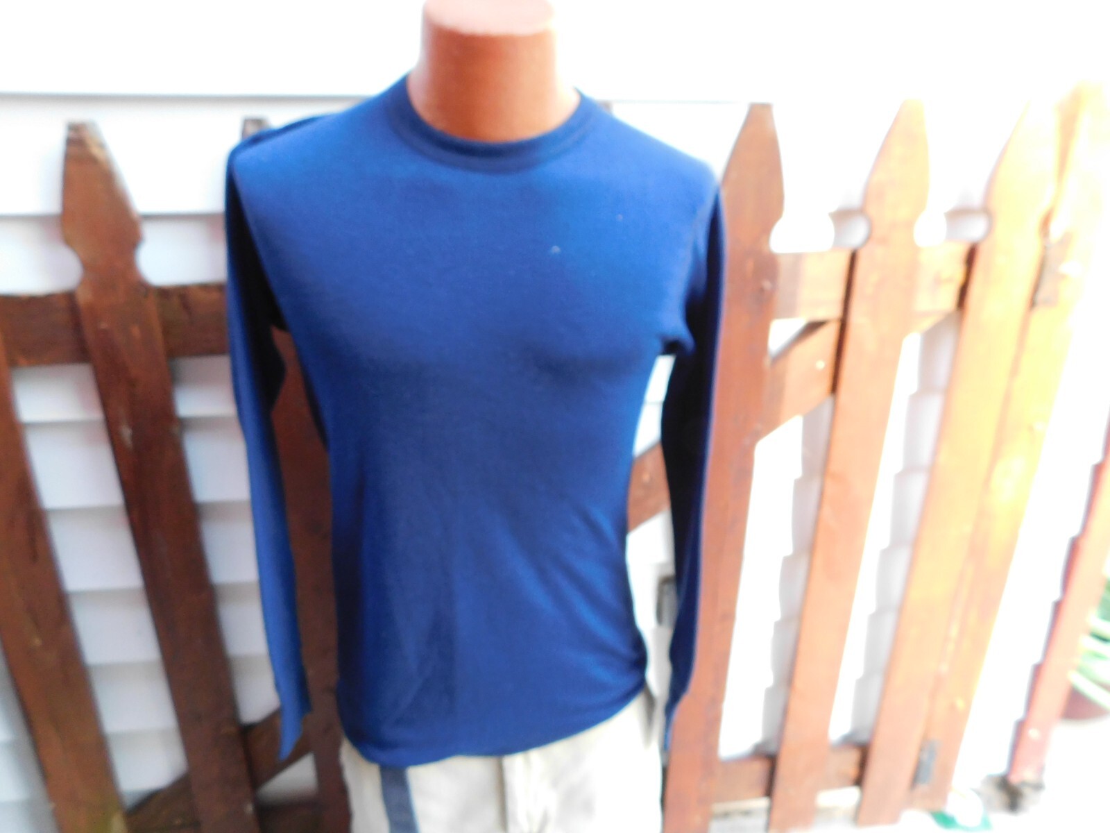 Vintage DUO FOLD DUOFOLD Base Layer Top Shirt Mens Medium Athletic