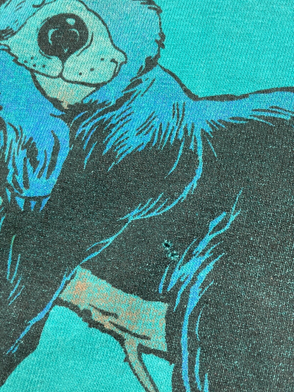 Vintage Yellowstone park oversized camp sleep shirt beach sleeping bear animals