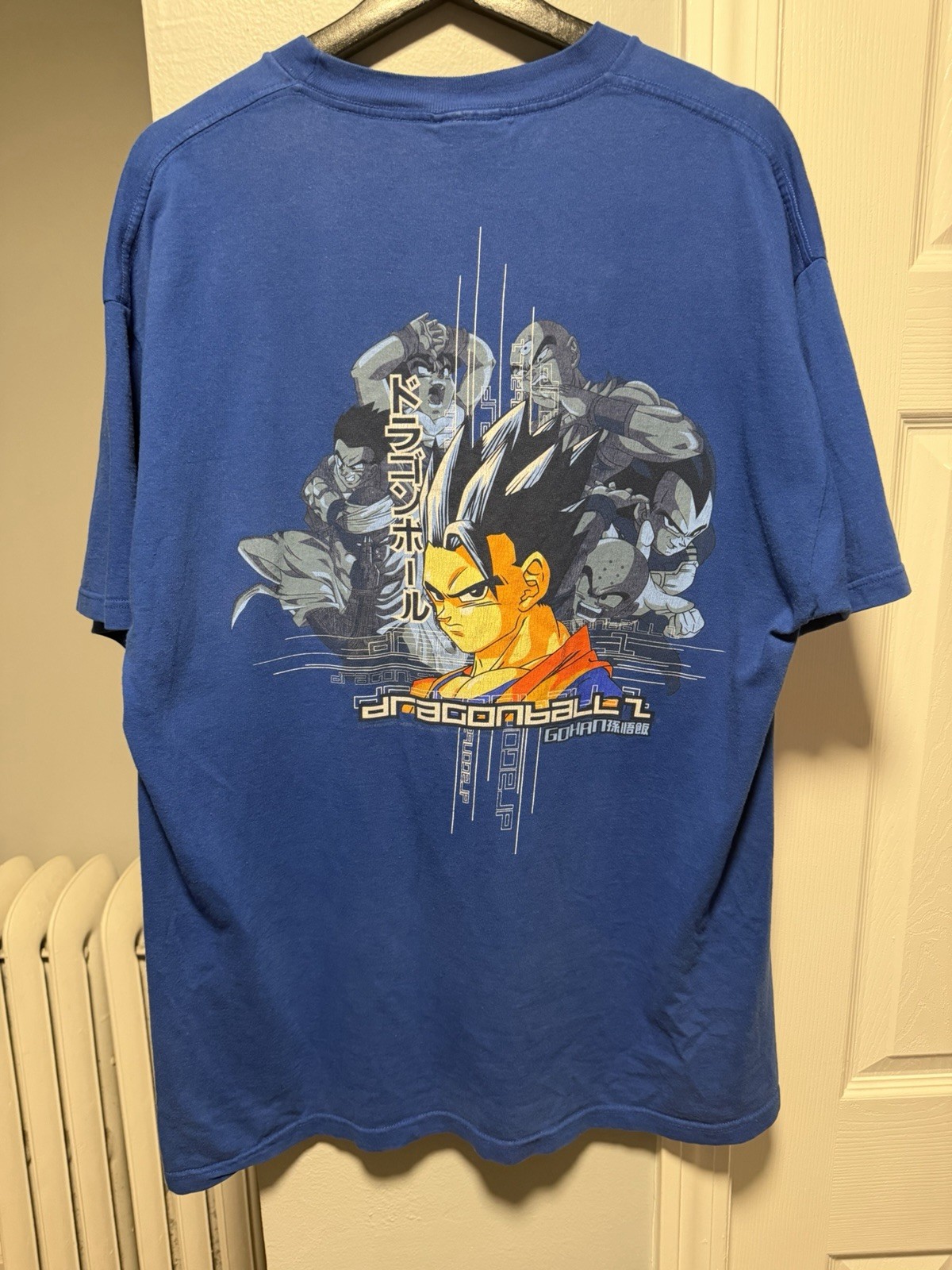 Vintage 2000 Dragon Ball Z Gohan Vegeta Krillin T-shirt Size Men&rsquo;s XL