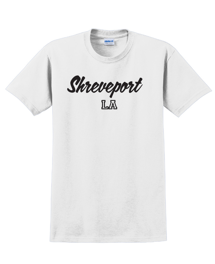 Shreveport, Louisiana State T-Shirt Short Sleeve Graphic Tee Unisex apparel