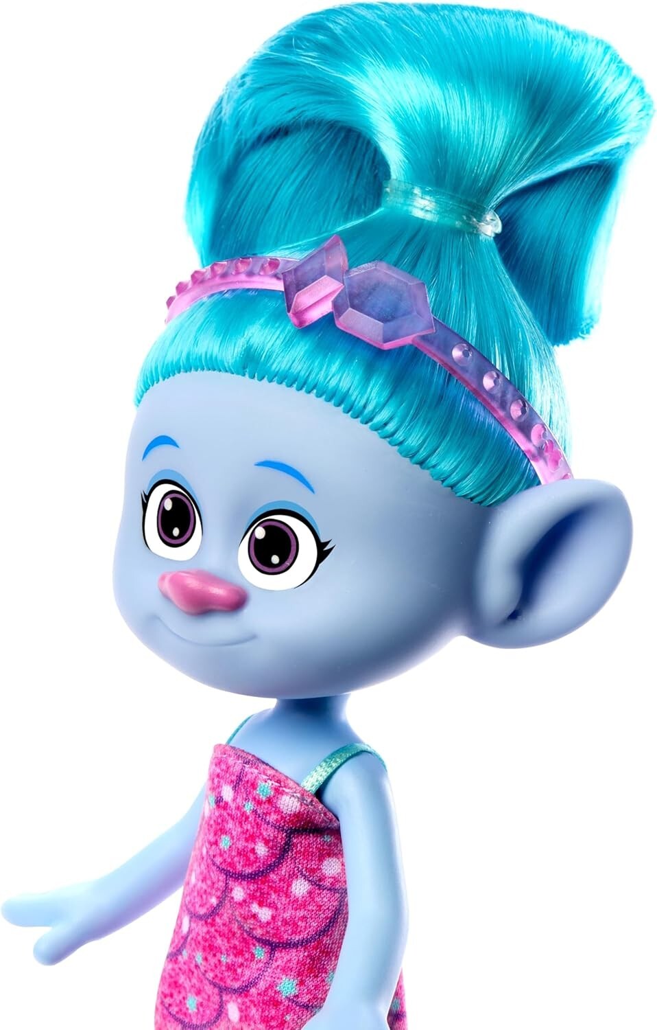 Mattel DreamWorks Trolls Band Together, Chenille with Vibrant Hair & Accessory