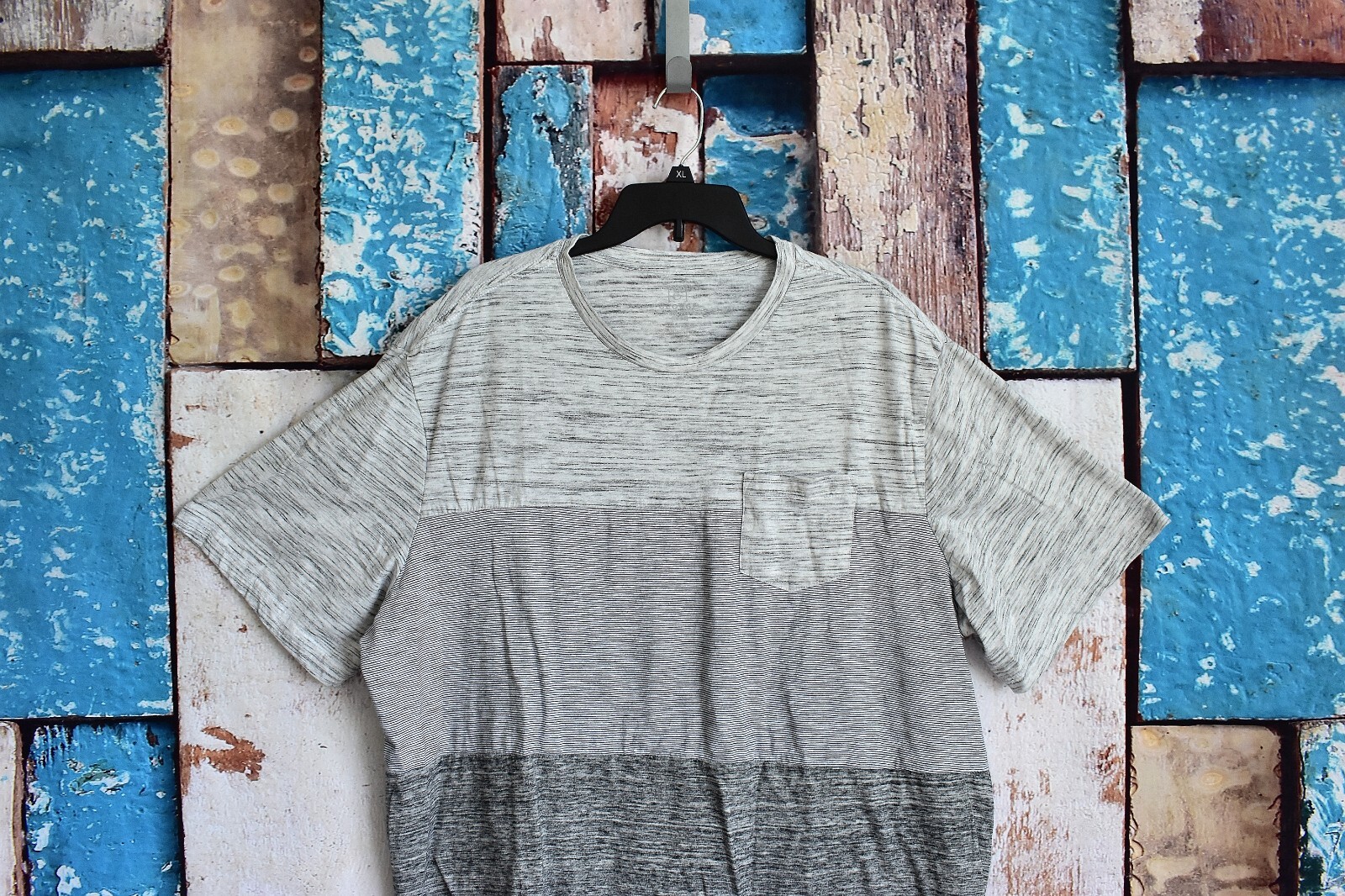 Men&rsquo;s George T-Shirt Short Sleeve Tee Colorblock 3XLARGE White PRE-OWNED