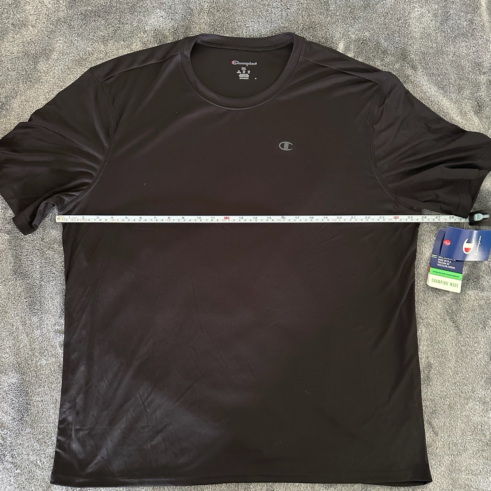 Champion Mens Double Dry Core + Anti-Odor T-Shirt—Brand New—Various Sizes