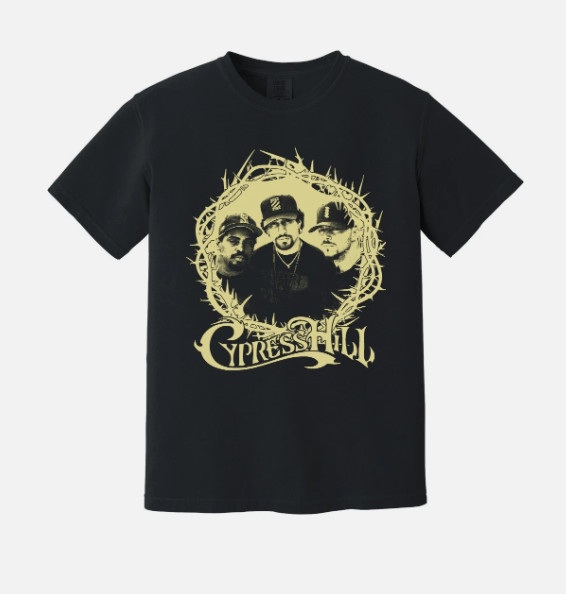 Cypress Hill Heavyweight T Shirt – B-Real, Latin hip hop, 1990s Boom Bap Rap