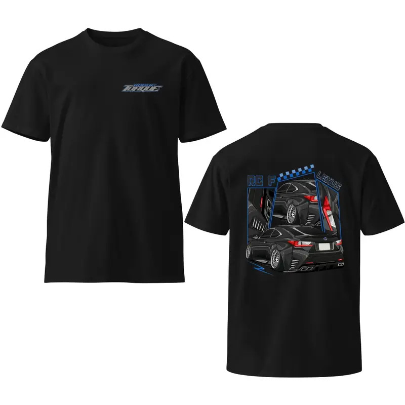 Luxury Sport Coupe Car Graphic T-Shirt, Street Racing Performance Tee
