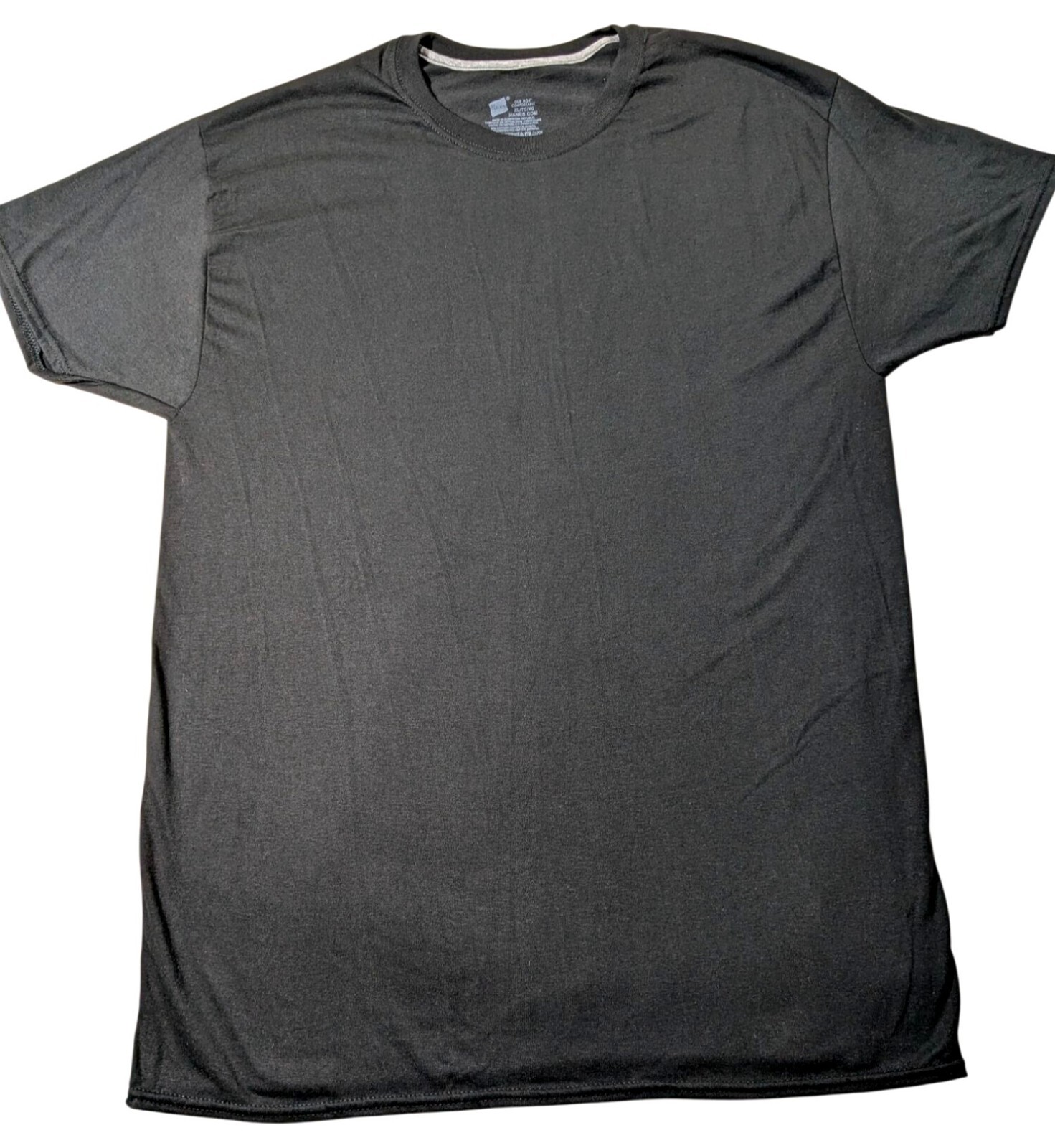 Hanes Mens XL Black T-Shirt Lightweight Soft Comfortable Casual Wear NWOT
