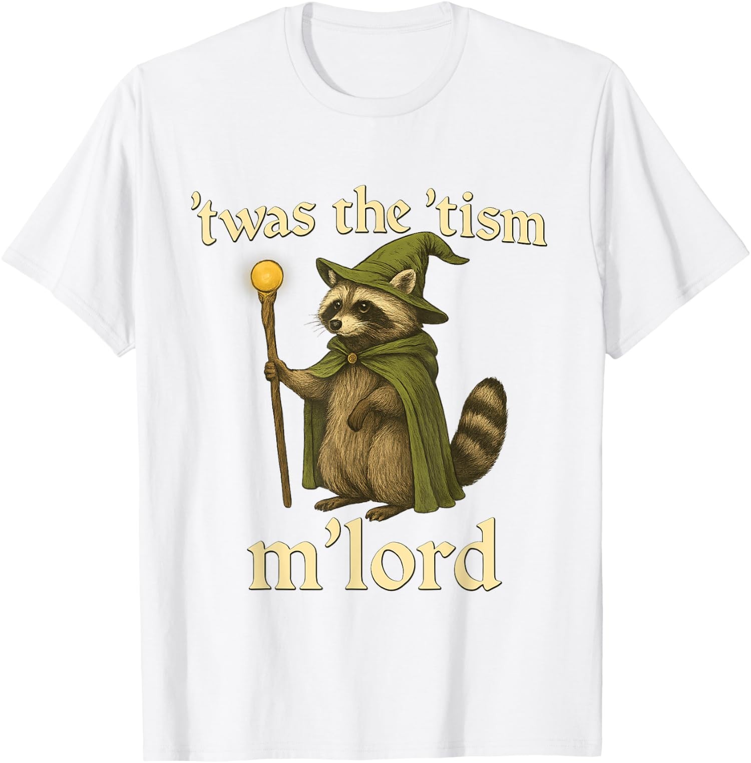 Twas the Tism Mlord Funny Autism Gen Z Meme Shirt Unisex T-Shirt