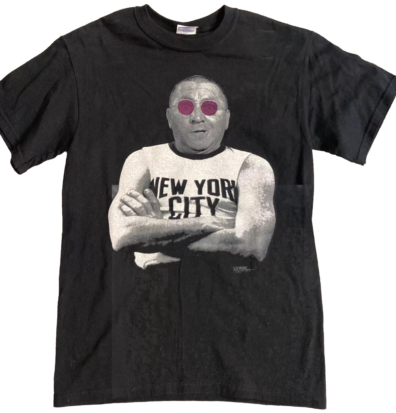 Three Stooges Curly/Lennon T-Shirt 2-Sided S-3X Beatles