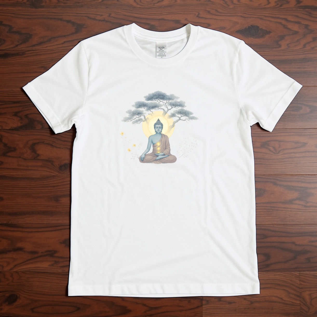 Buddha Meditation T-Shirt | Spiritual Zen Graphic Tee | Mindfulness Yoga Shirt