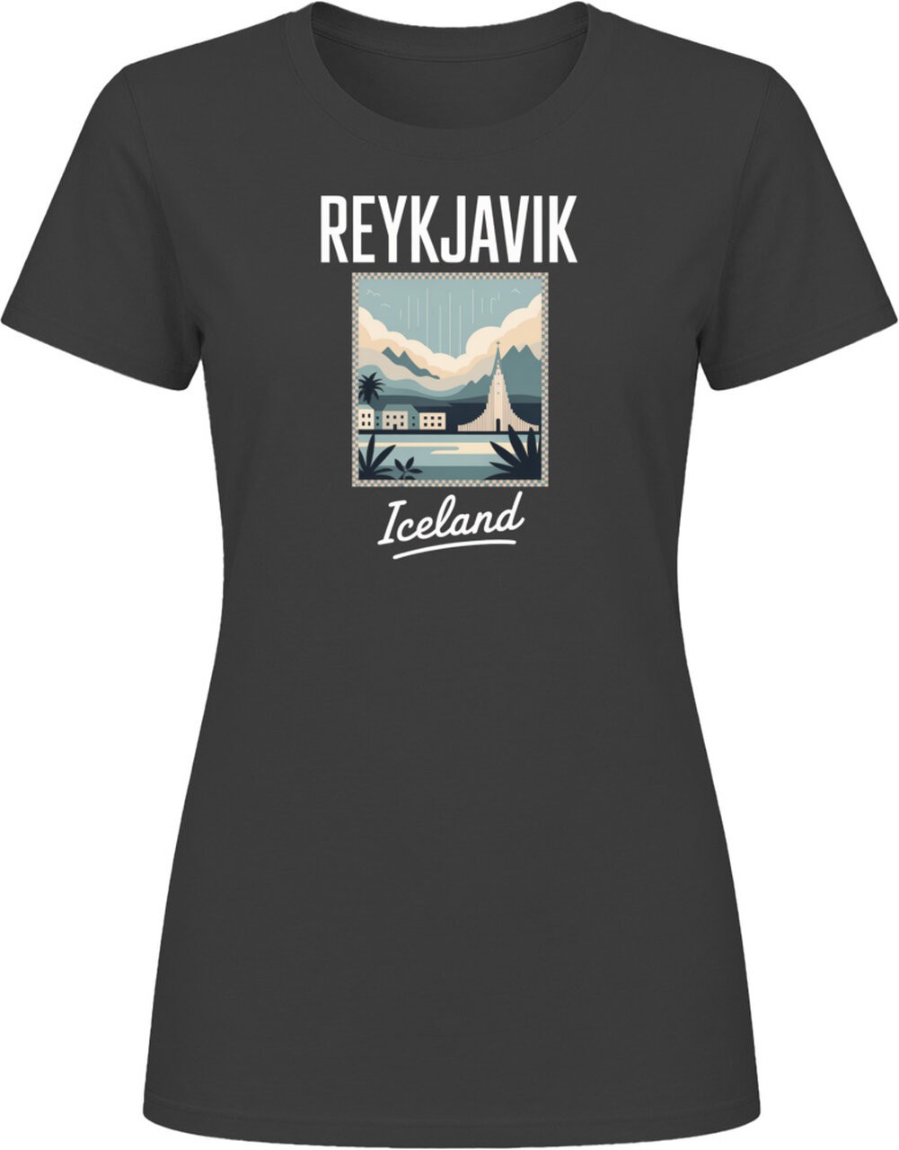 Reykjavik Iceland World Travel Tourist Shop T Shirt
