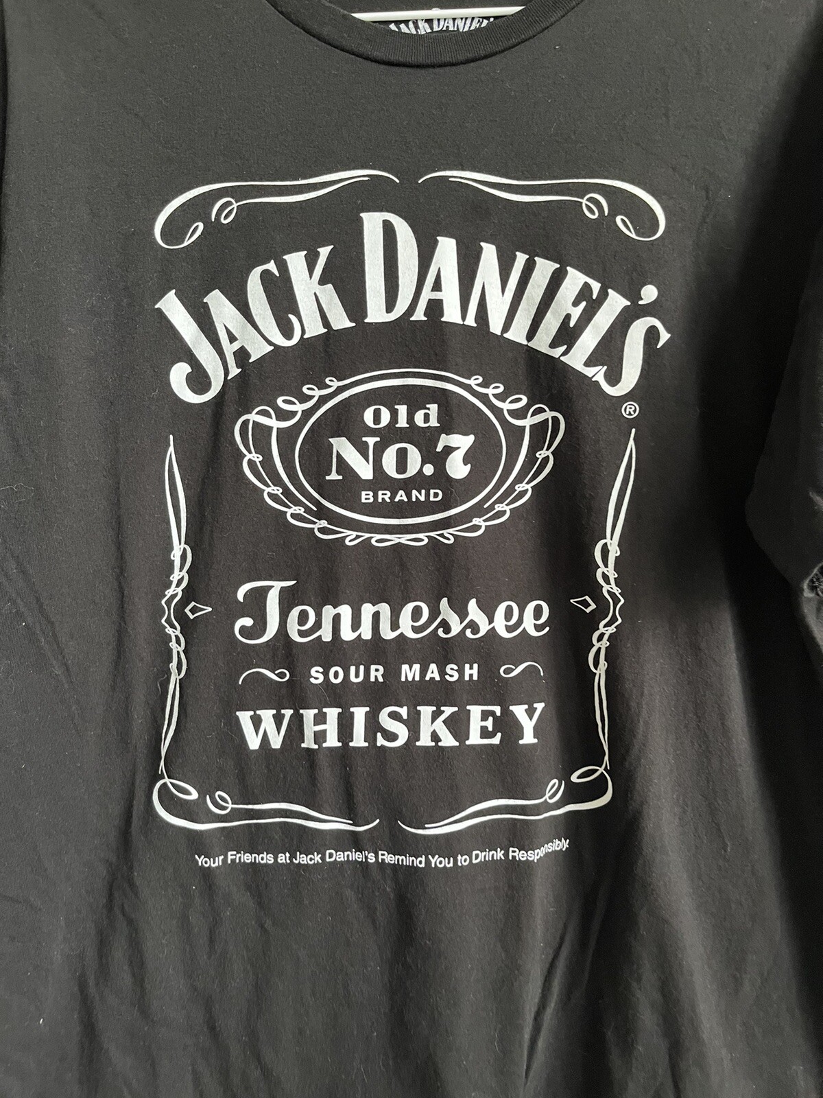 Jack Daniels Tennessee Whiskey Classic Tshirt Size S/M See Measurements
