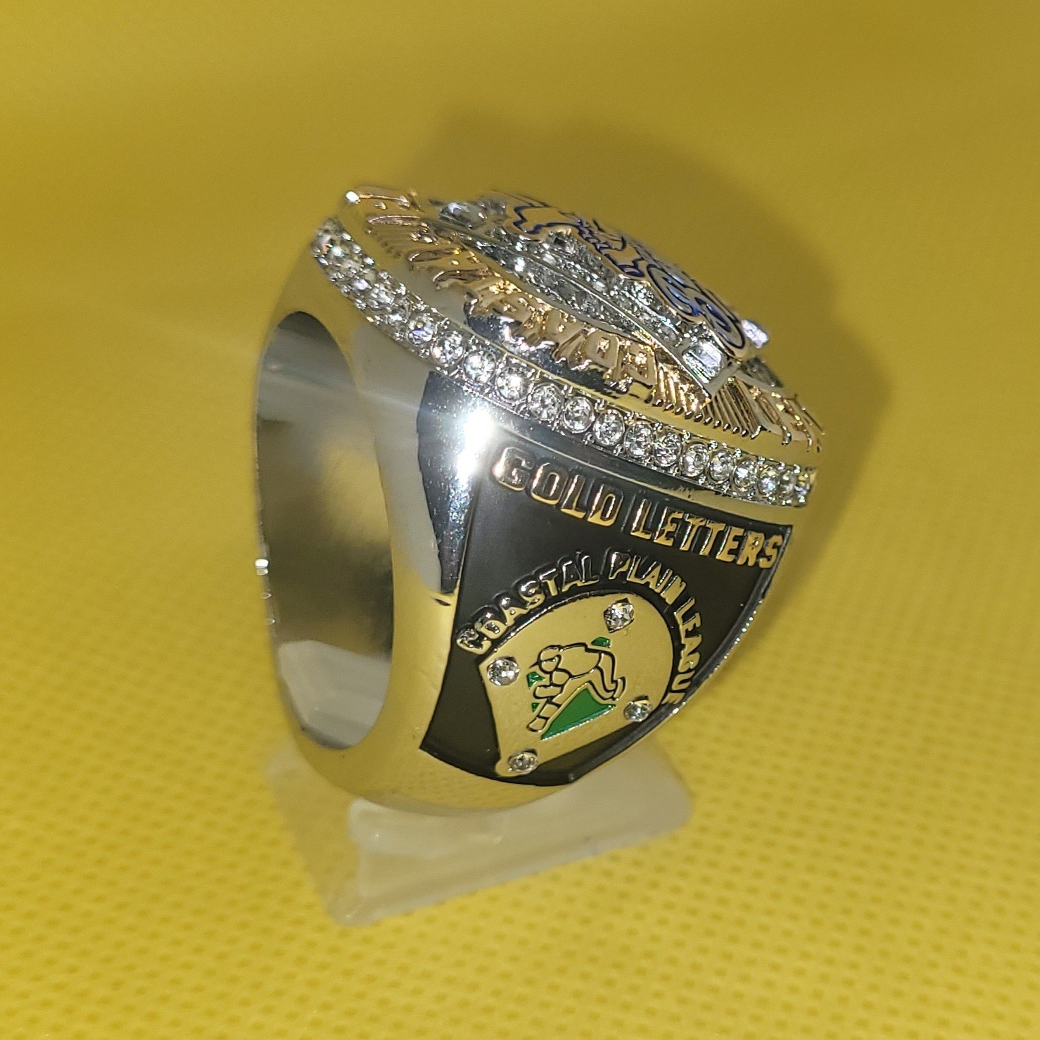 2016 Savannah Bananas Championship Ring – Size 12 – Salesman Sample