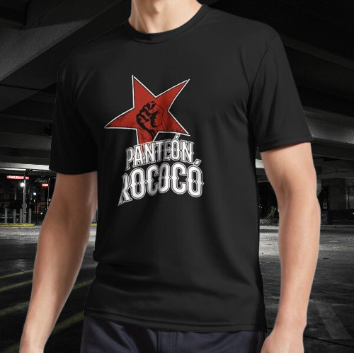Panteon Rococo Retro Red Active Logo T-Shirt Funny Size Mode American T-shirt
