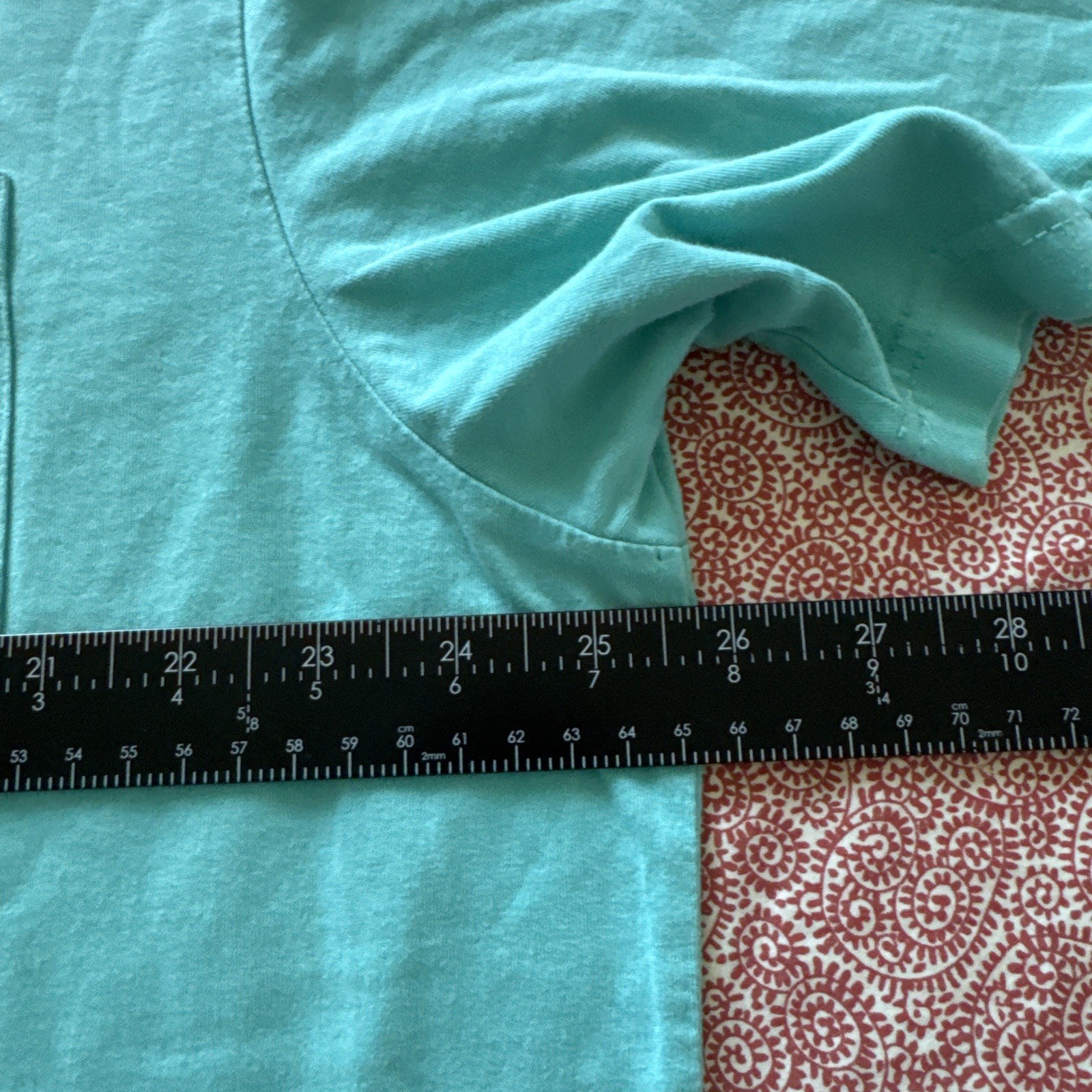 Tommy Bahama T Shirt Mens Medium Relax Pocket Tee Cotton Teal Blue Marlin Logo