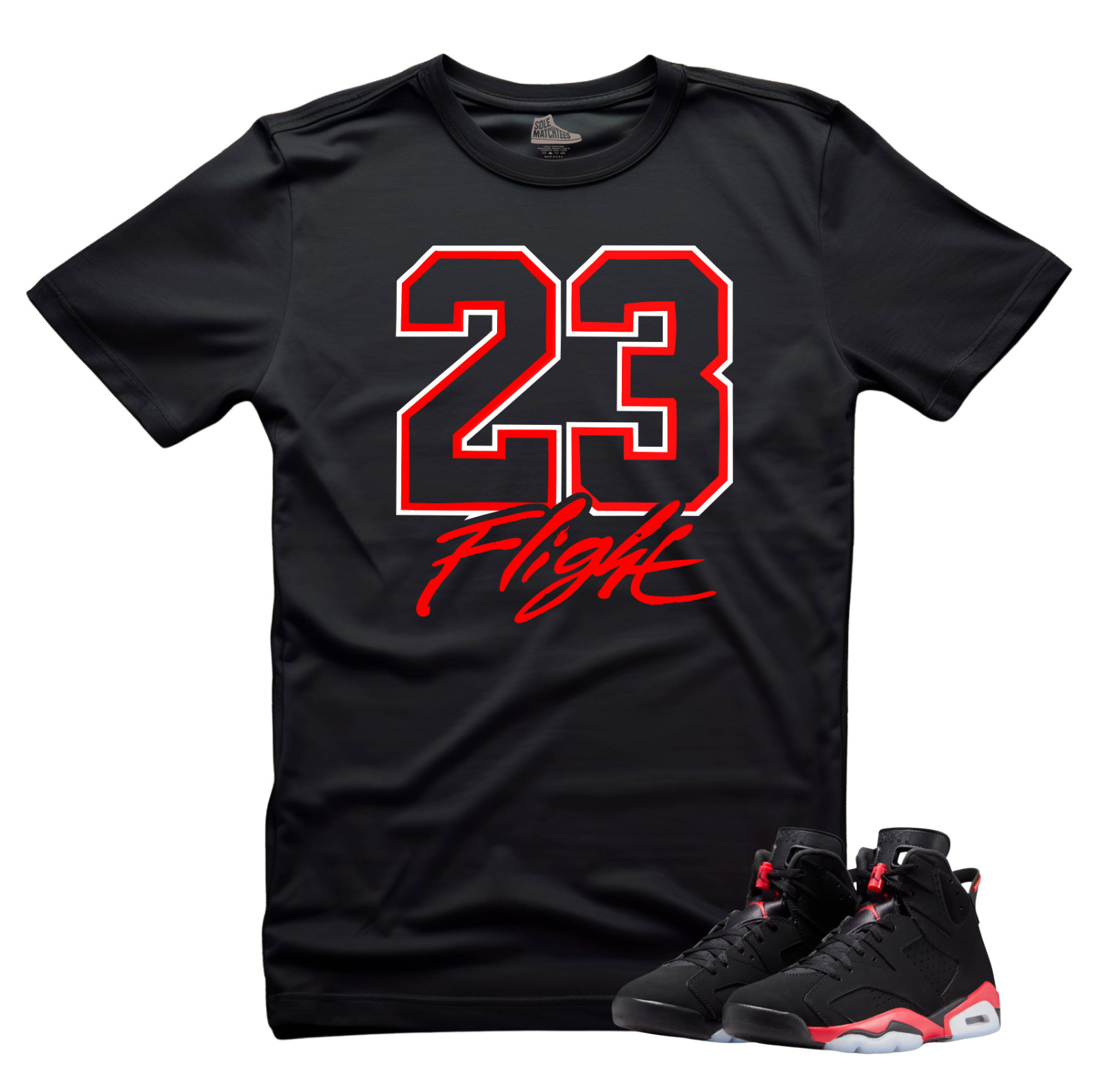 Shirt To Match Jordan 6 Infrared Salesman – FLIGHT Sneaker Match Shirts