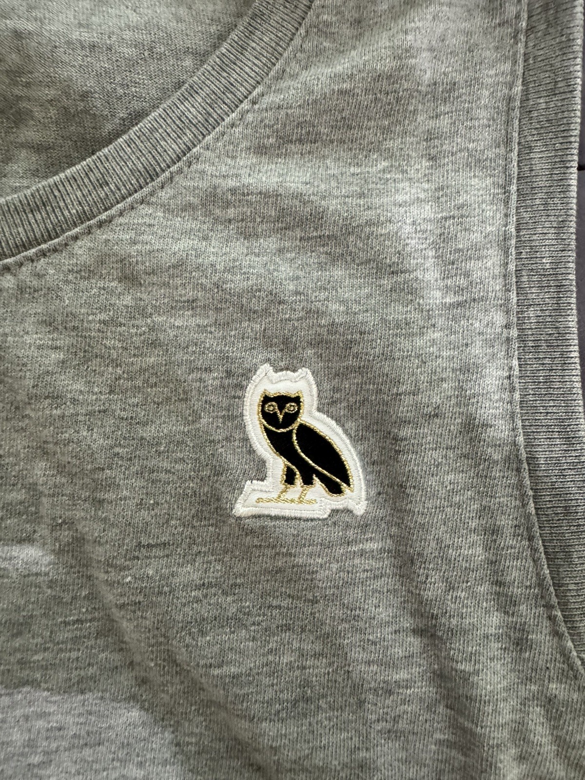 2010s Drake OVO – October’s Very Own Grey Tank Top, Size Medium, Like New