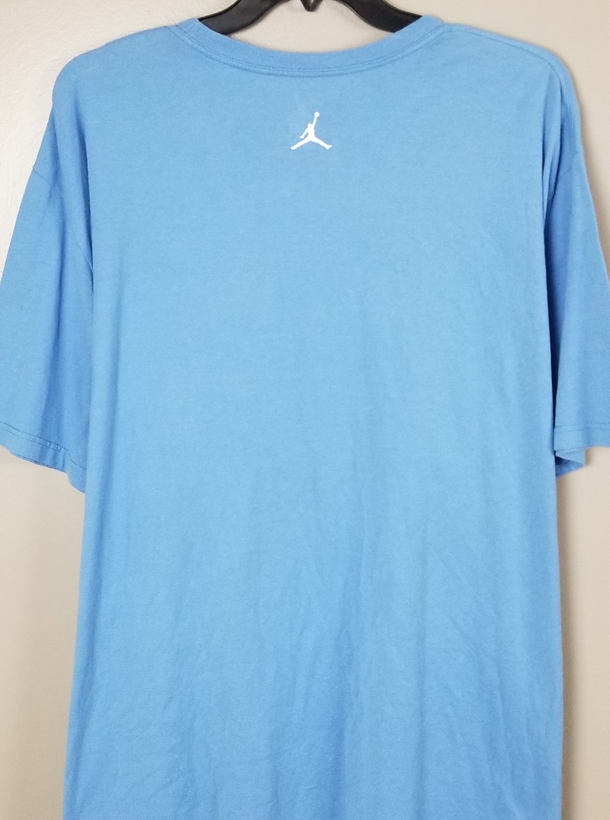 JORDAN JUMPMAN OUTFIT SHIRT + SHORTS UNC BLUE NAVY BLUE Y2K RARE (SIZE 4XL)