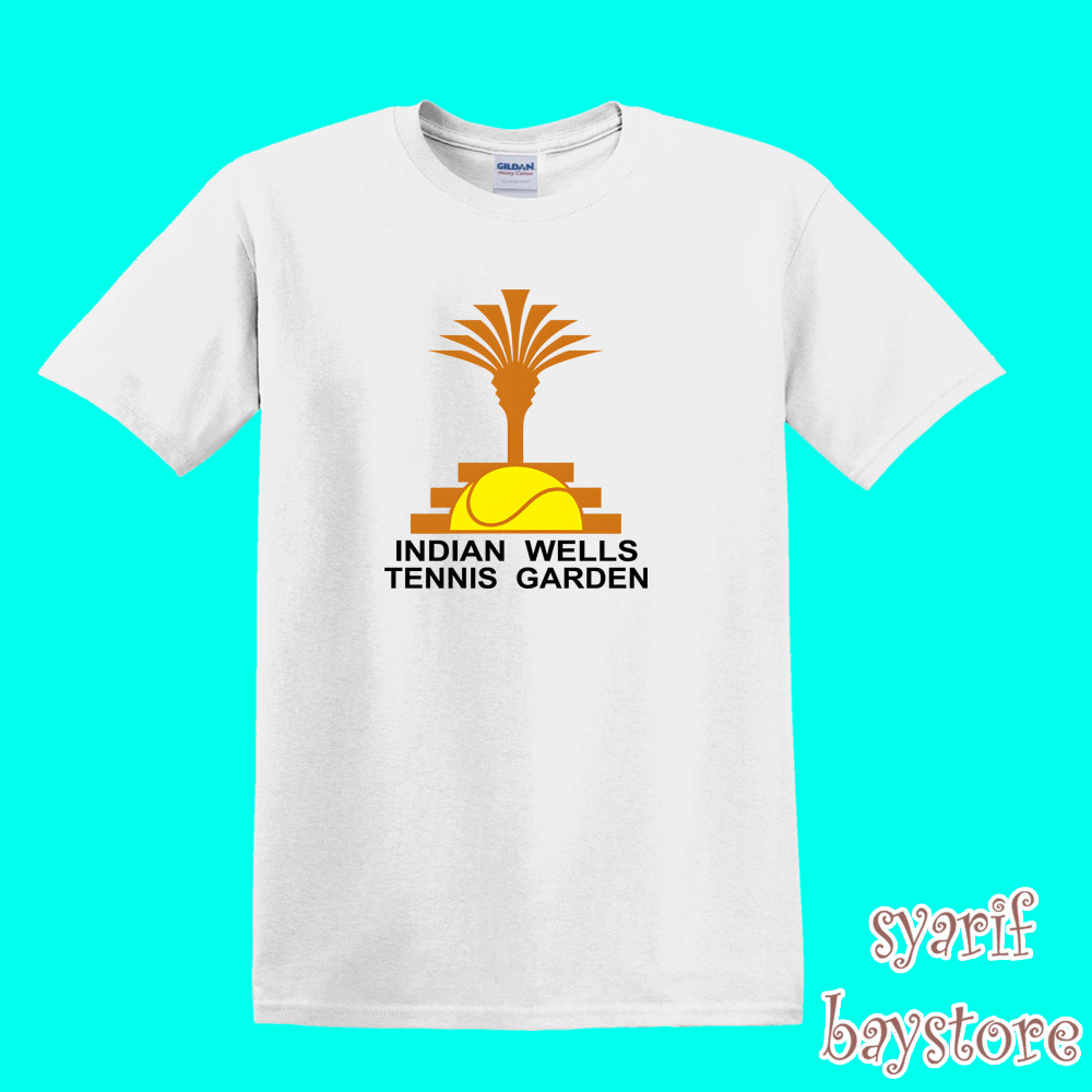 Indian Wells Tennis Men&rsquo;s White Size S to 5XL