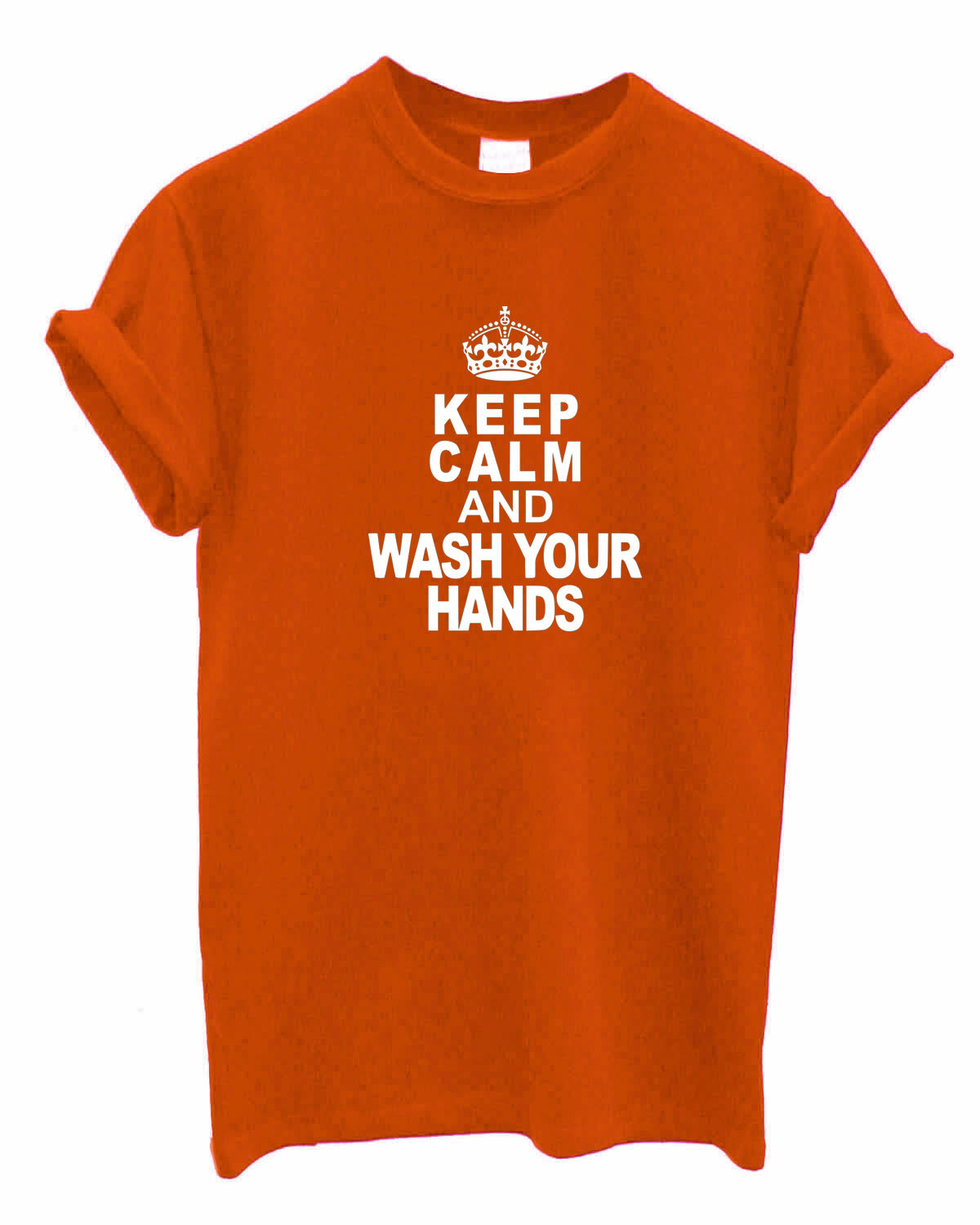 Keep Calm and Wash Your hands Tshirt Gift Top T-shirt