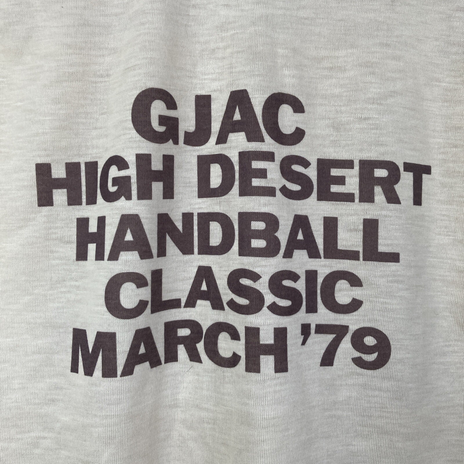 Vintage Medium 1970s Mayo Spruce T Shirt Colorado High Desert Handball 1979