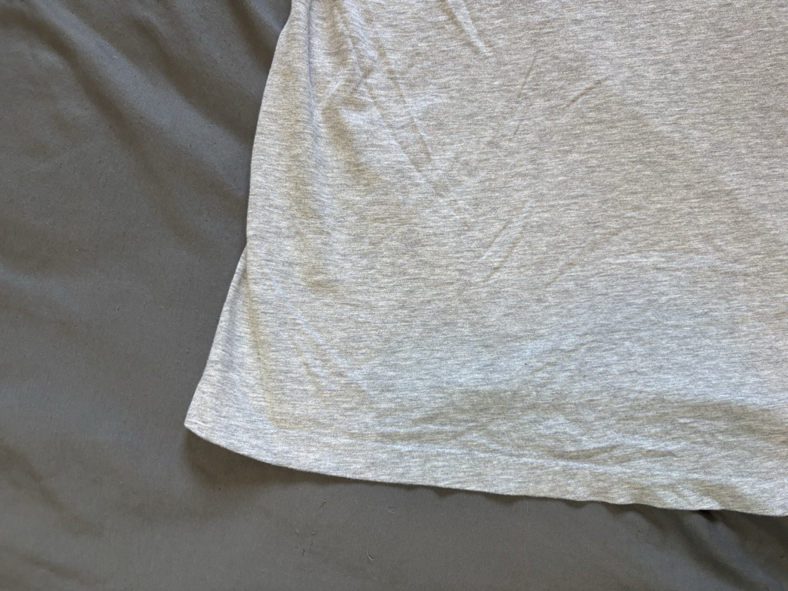 Vintage Polo By Ralph Lauren Tee Shirt Mens Large Gray Single Stitch Pony Logo