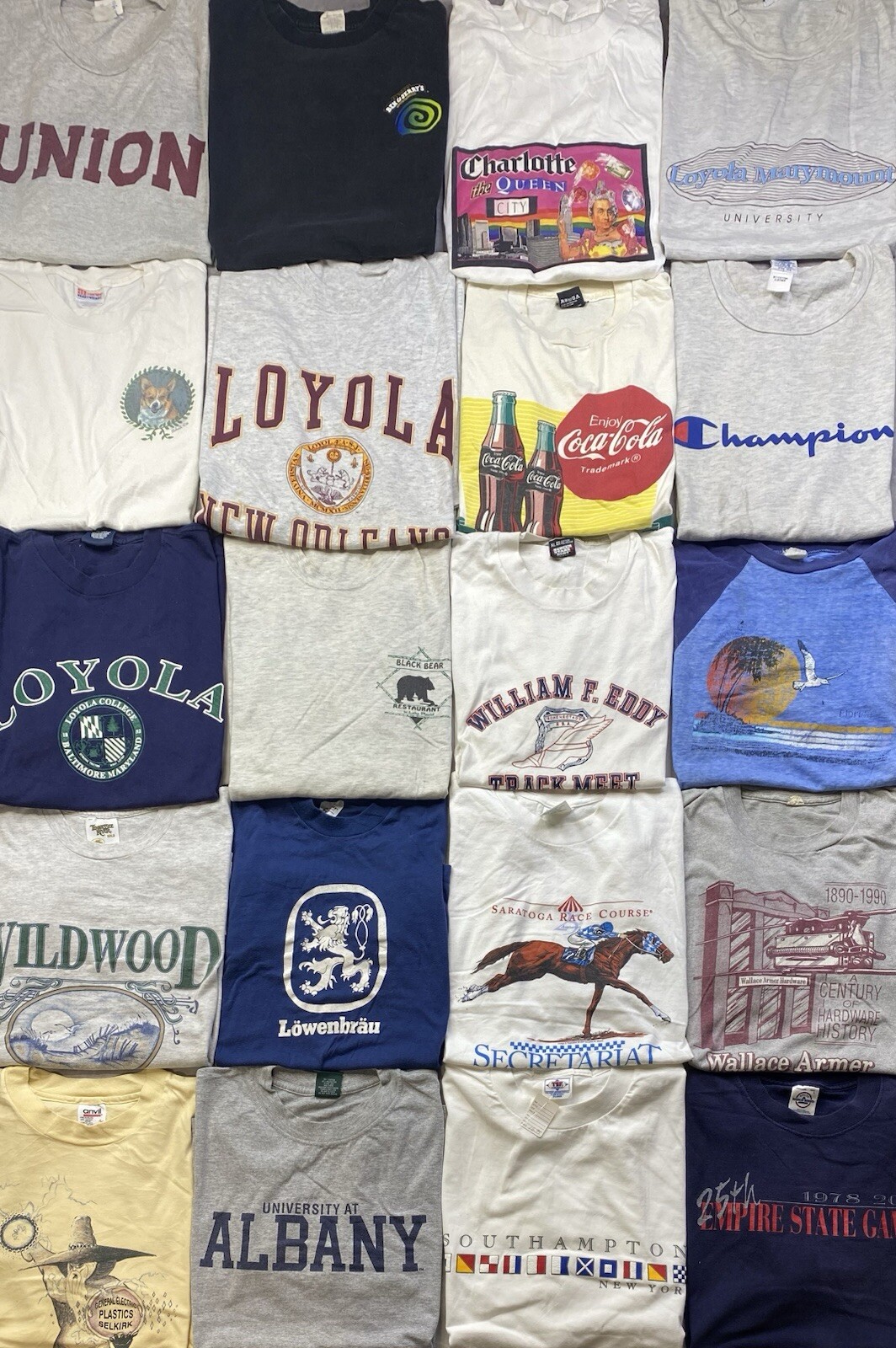 Vintage Graphic shirts Promo Funny Cartoons Sport Destinations Lot Of 20 Mix Szs