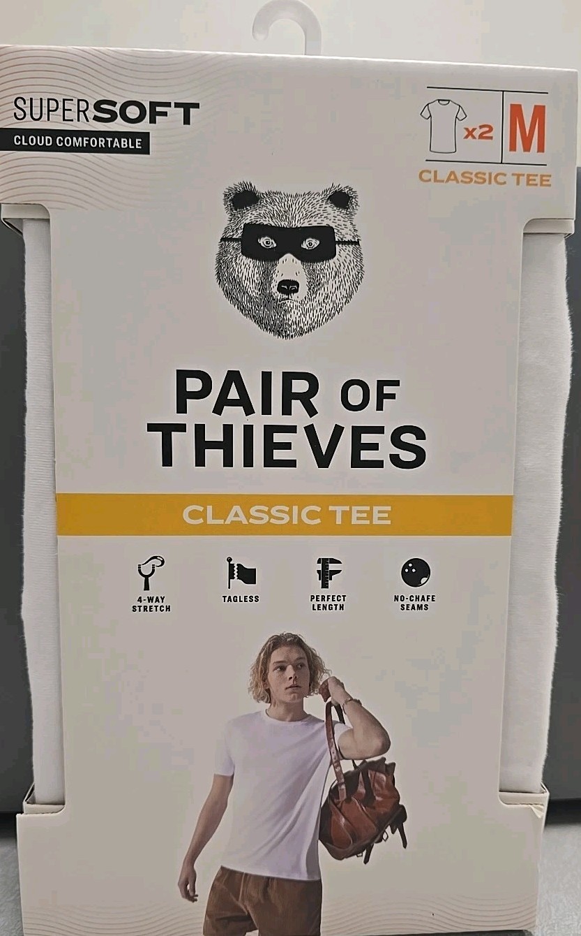 Pair Of Thieves Classic Tee White 2-Pack