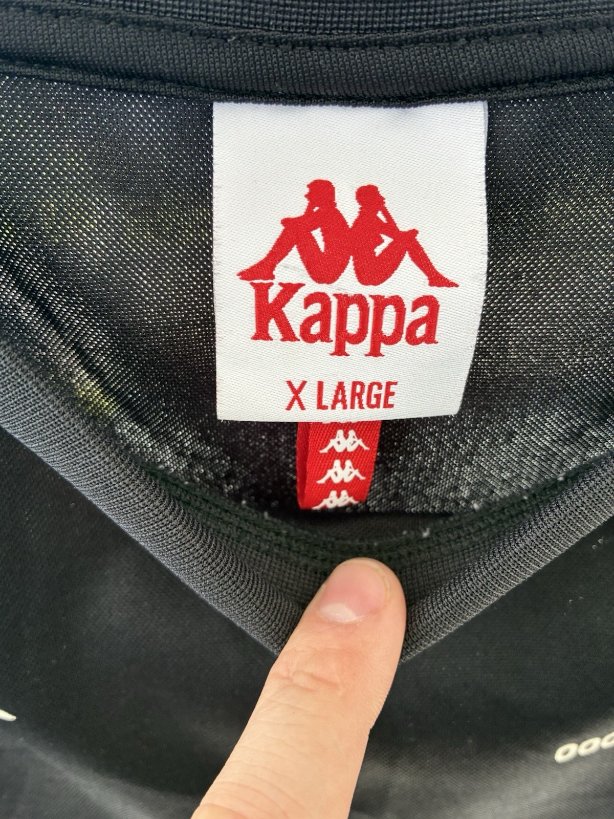 Kappa General Admission Kappa Fest Tee Mesh Graphic Color RARE XL Authentic Ten