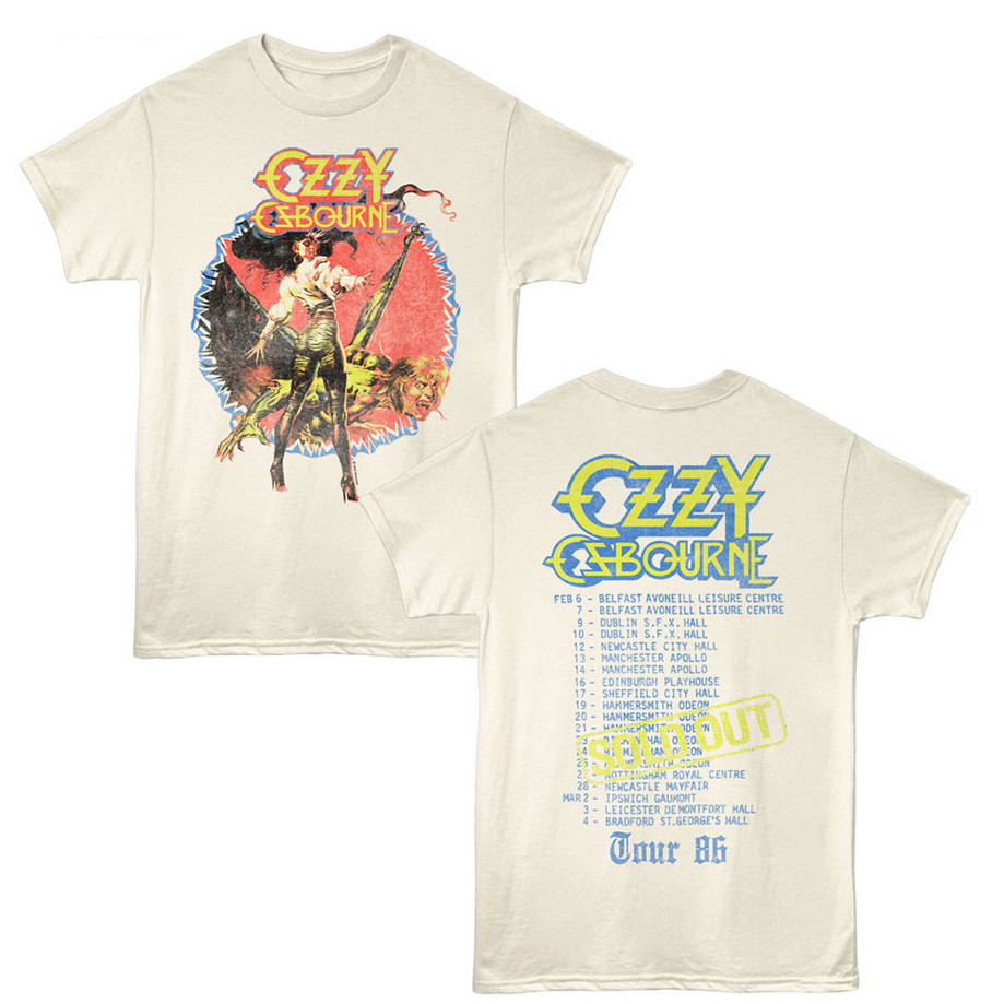 Pre-Sell Ozzy Osborne Rock Band Music Licensed T-Shirt #1