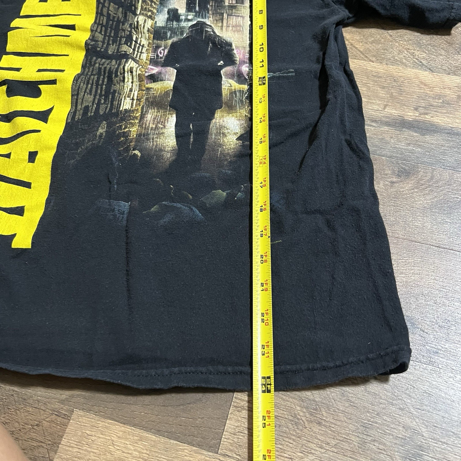 VTG Watchman Movie Rorschach Promo T-Shirt Mens Sz M Medium 2009 Y2K DC Comics
