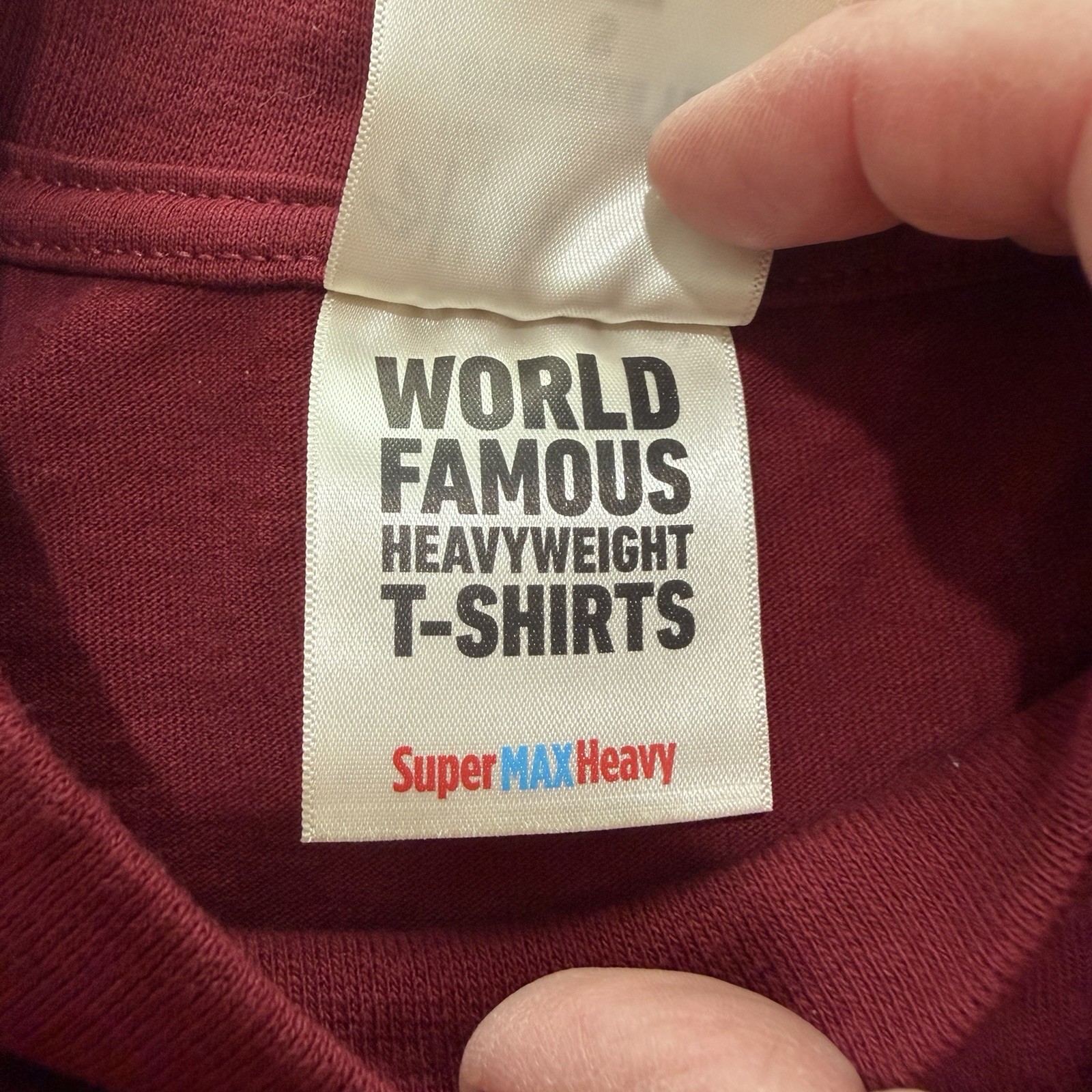 2 Shaka Wear Men&rsquo;s T-Shirts Sz Medium LS Red & SL White 100% Cotton EUC!