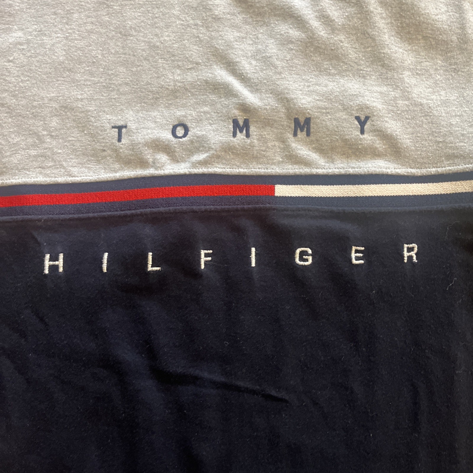 Tommy Hillfiger Two Tone T-Shirt Blue Small