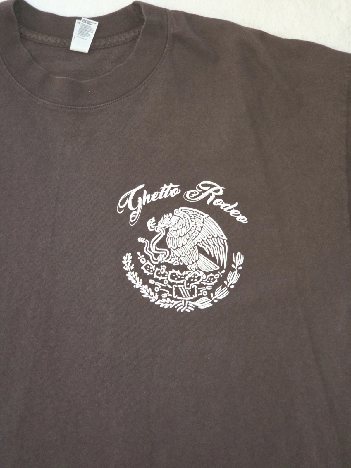 Ghetto Rodeo T-Shirt Men Size Large Mexican Eagle
