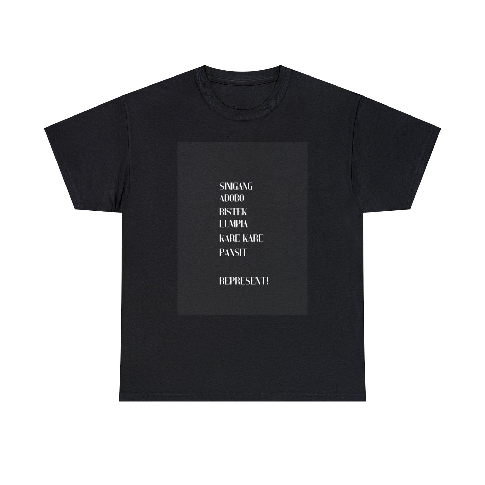 Filipino Food Represent Unisex Heavy Cotton Tee