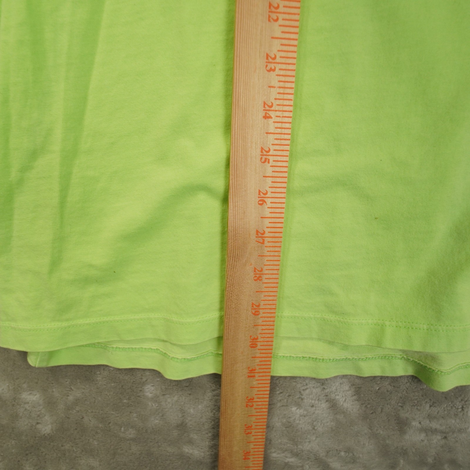 Vineyard Vines Long Sleeve Pocket Tee Men&rsquo;s XXL Green Neon Graphic Burgee Whale