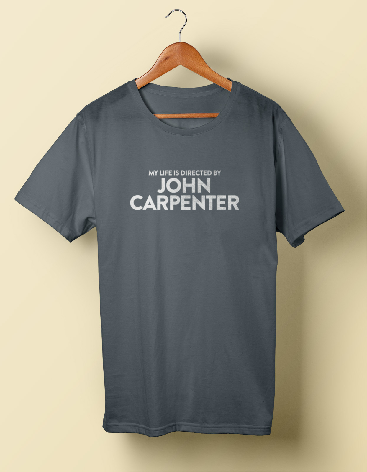 My Life Is Directed by John Carpenter Shirt Horror S M L XL 2X 3X 4X 5X