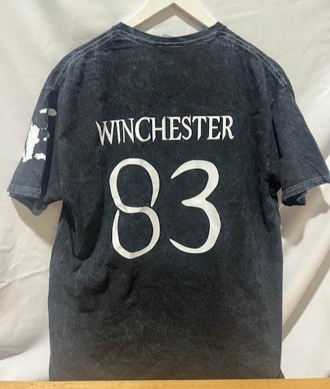 Colortone Unisex Mineral Black T-Shirt Size Large Decorated from Supernatural