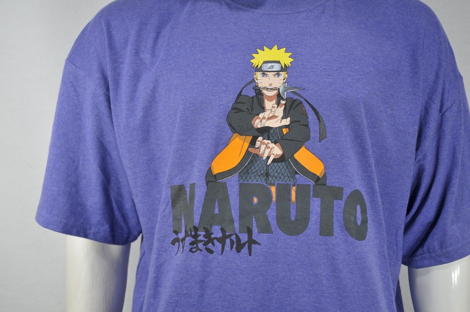 Naruto Collection Men&rsquo;s T shirt 2XL Short Sleeve NWOT