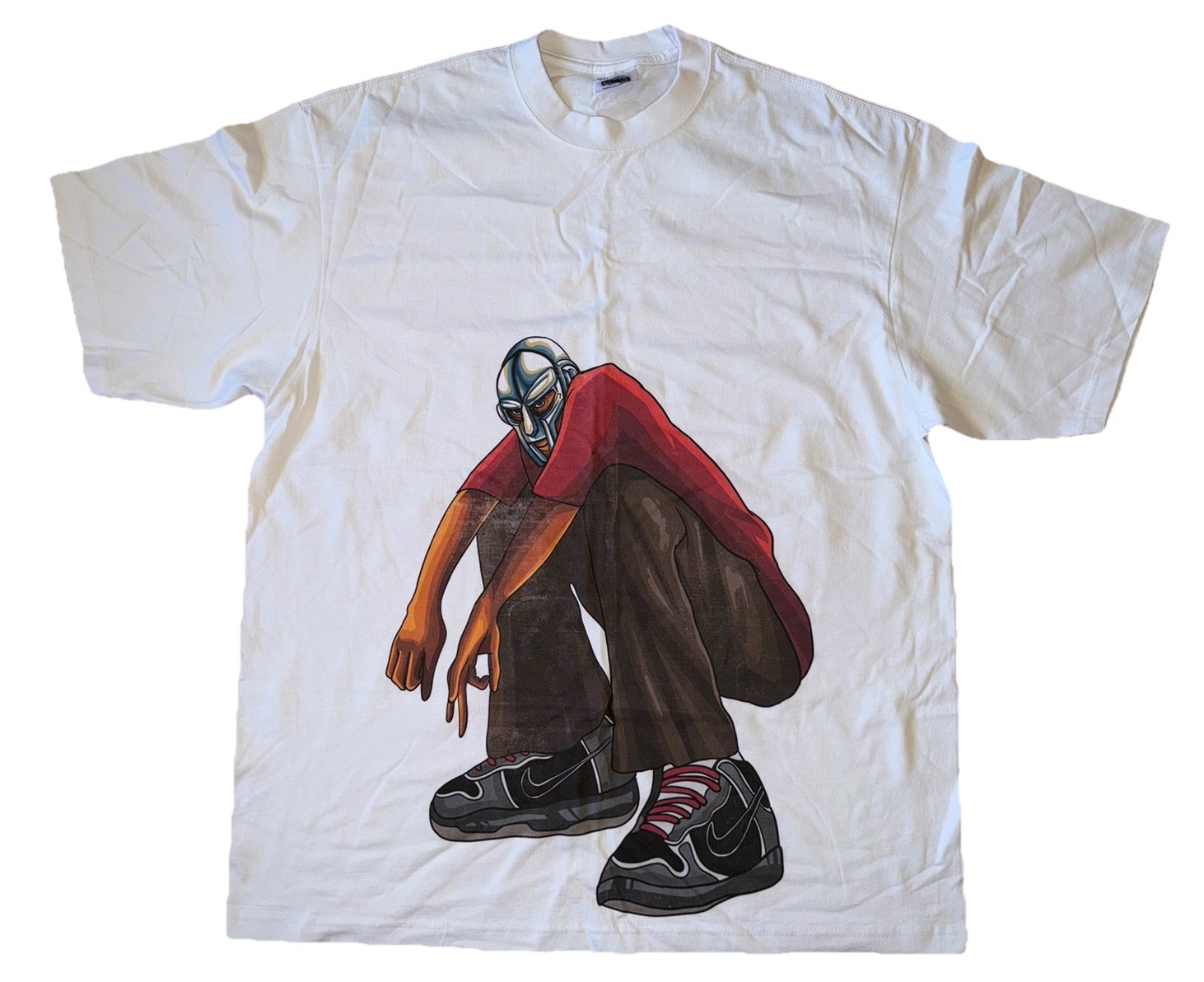 Train of Thought Collective MF DOOM Shaka Wear Super Max Heavy T-Shirt Men&rsquo;s 2XL