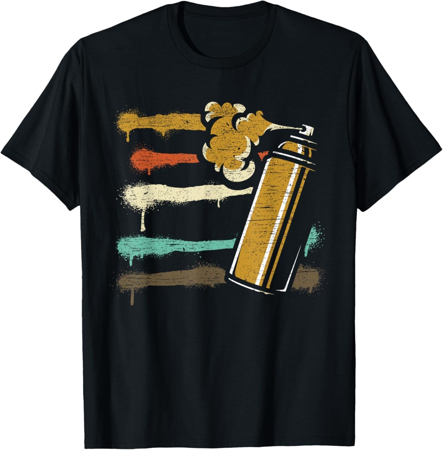 Graffiti Spray Paint Street Art Drawing Artist Tee Shirt Gift Unisex T-Shirt