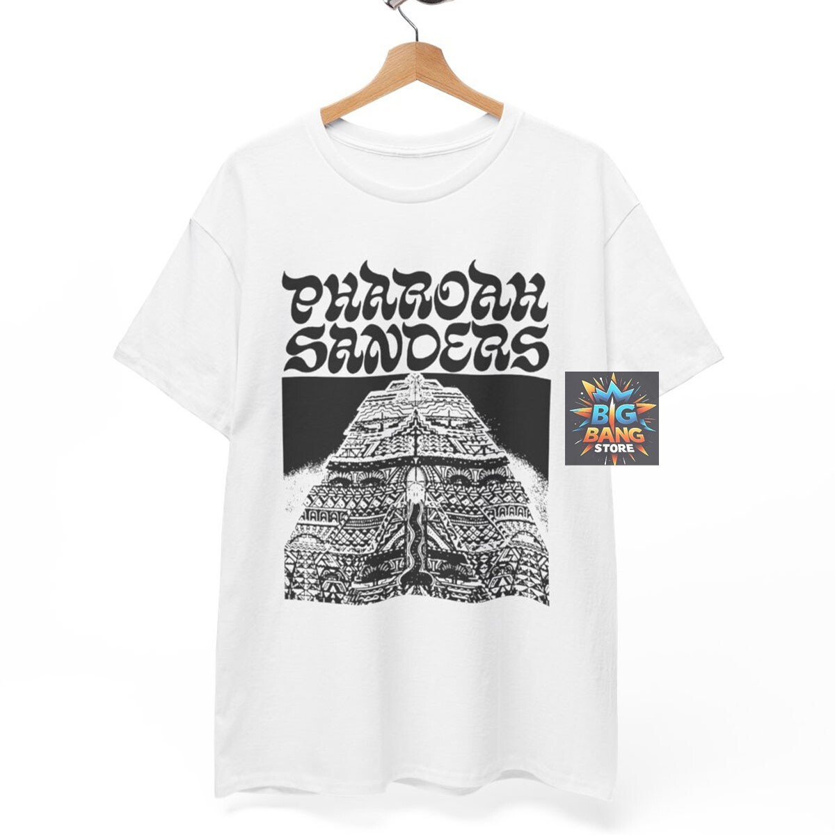 Pharoah Sanders T-Shirt, movie Music Band Rock Punk Metal, Unisex tee