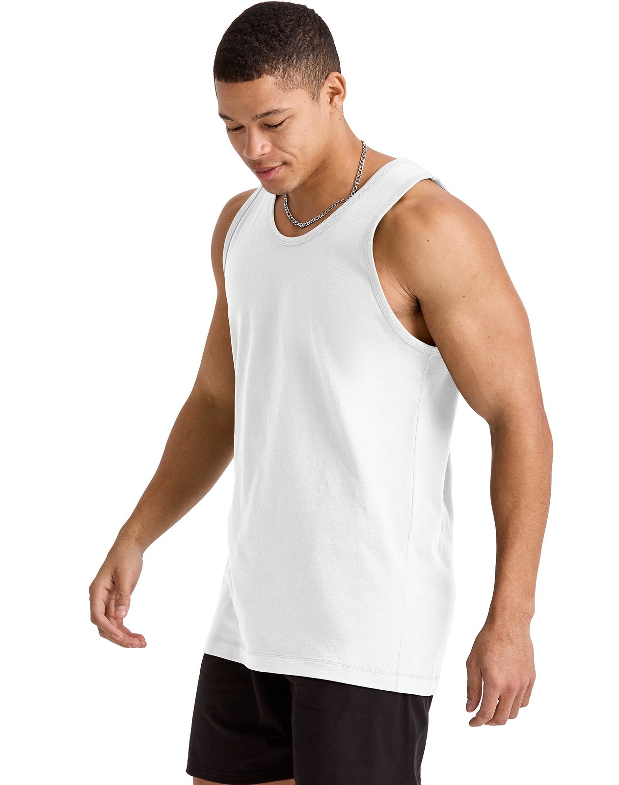 Hanes Essentials Men&rsquo;s Cotton Tank Top, 3-Pack