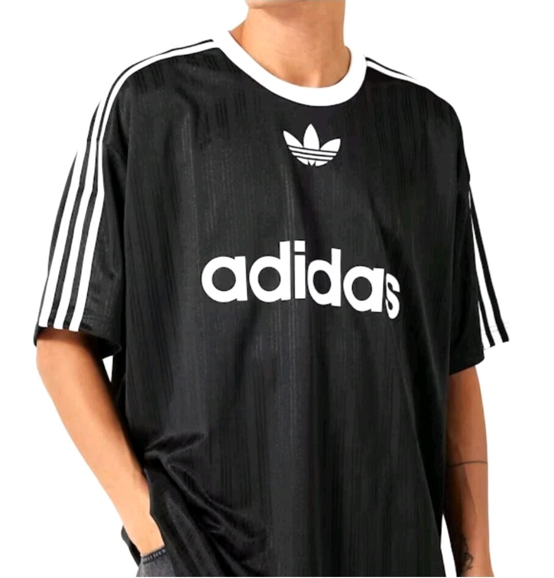ADIDAS ADICOLOR JERSEY T-SHIRT BLACK MEN&rsquo;S 2XL NWT! (IU2341)
