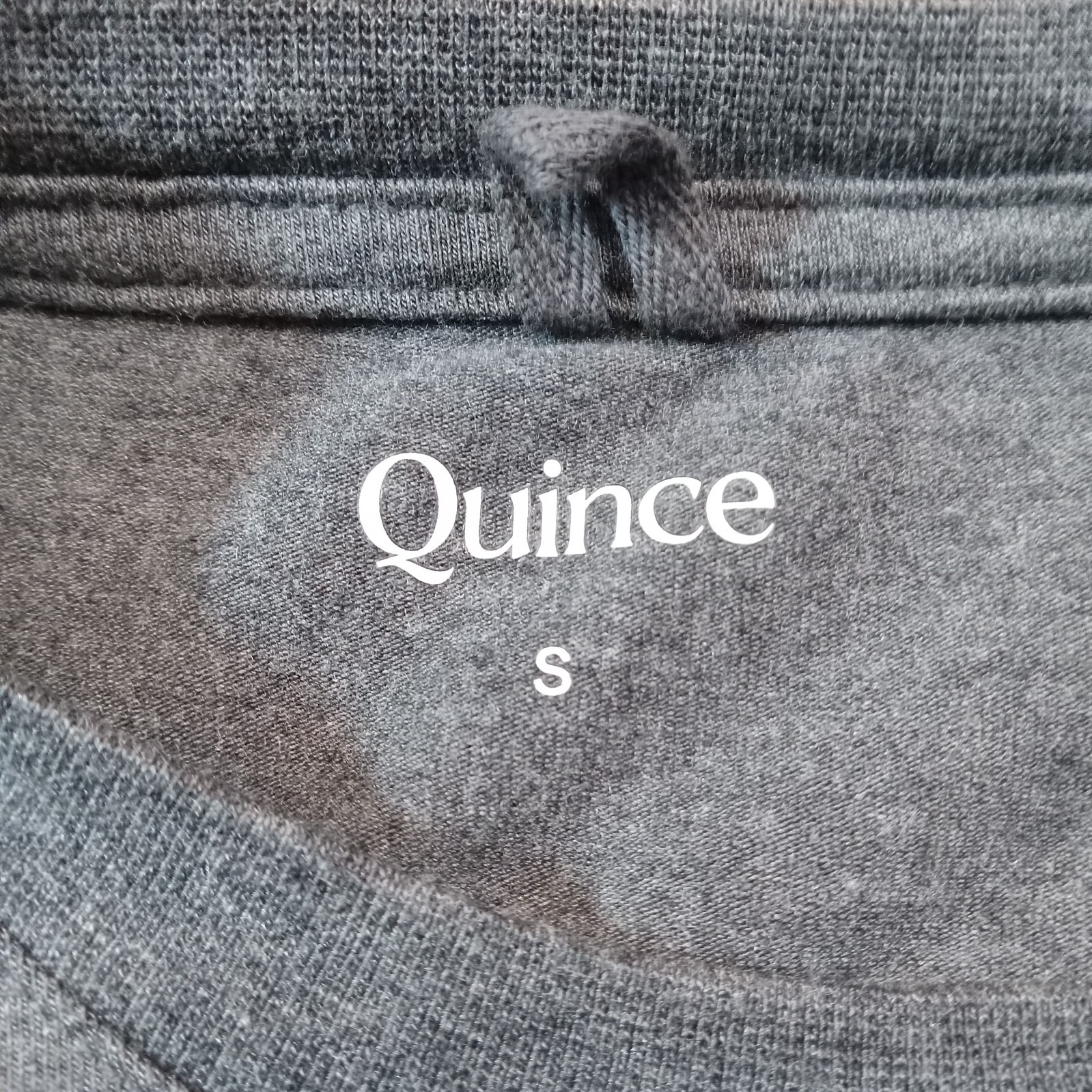 Quince Men&rsquo;s Long Sleeve Base Layer T-Shirt Small Gray