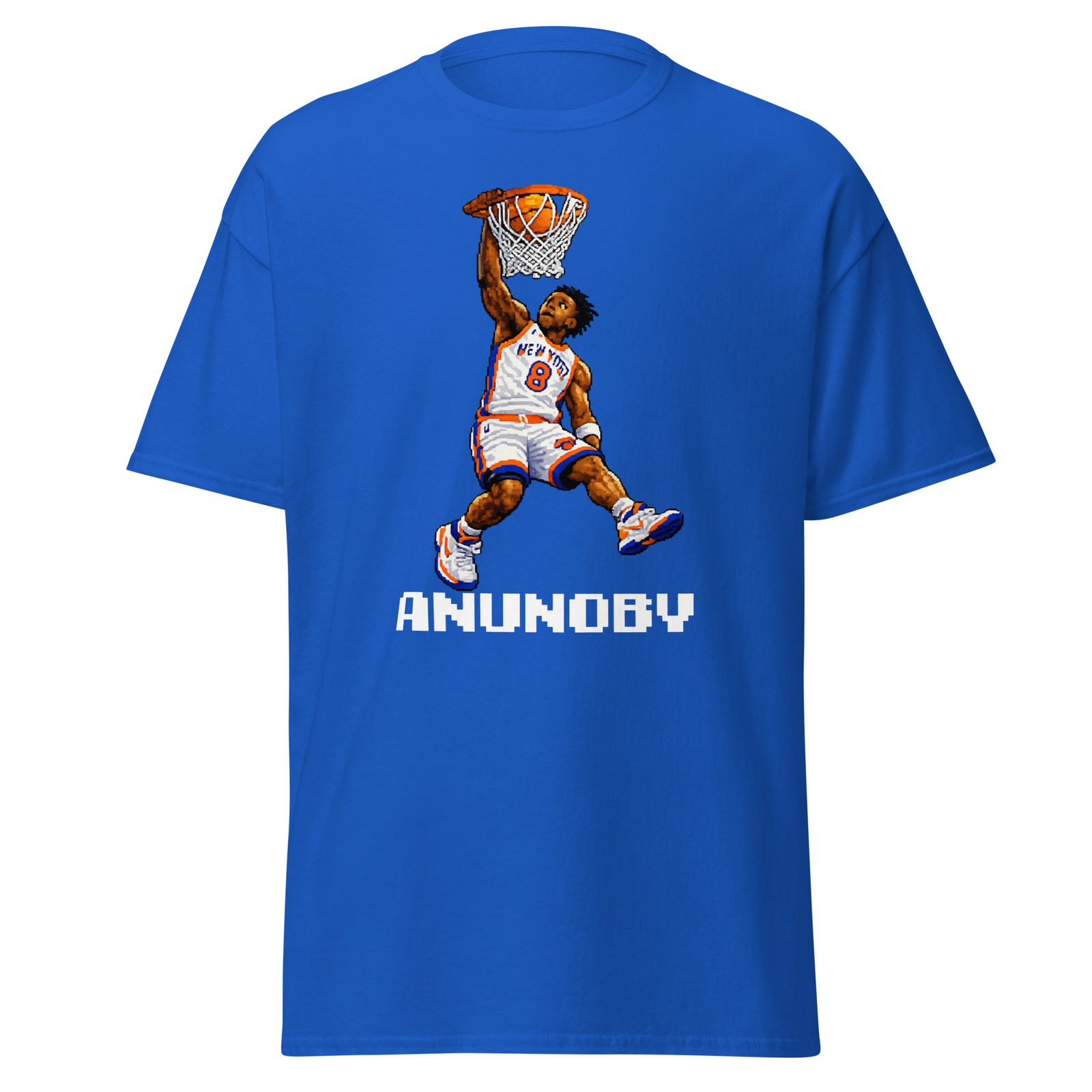 OG Anunoby Shirt New York Basketball Tee Retro Video Game Playoff Gear