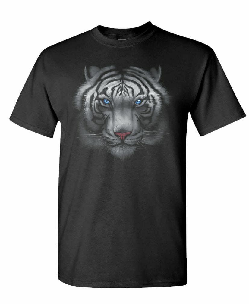 WHITE TIGER Majestic Beauty – big cat lion asia – Unisex T-Shirt