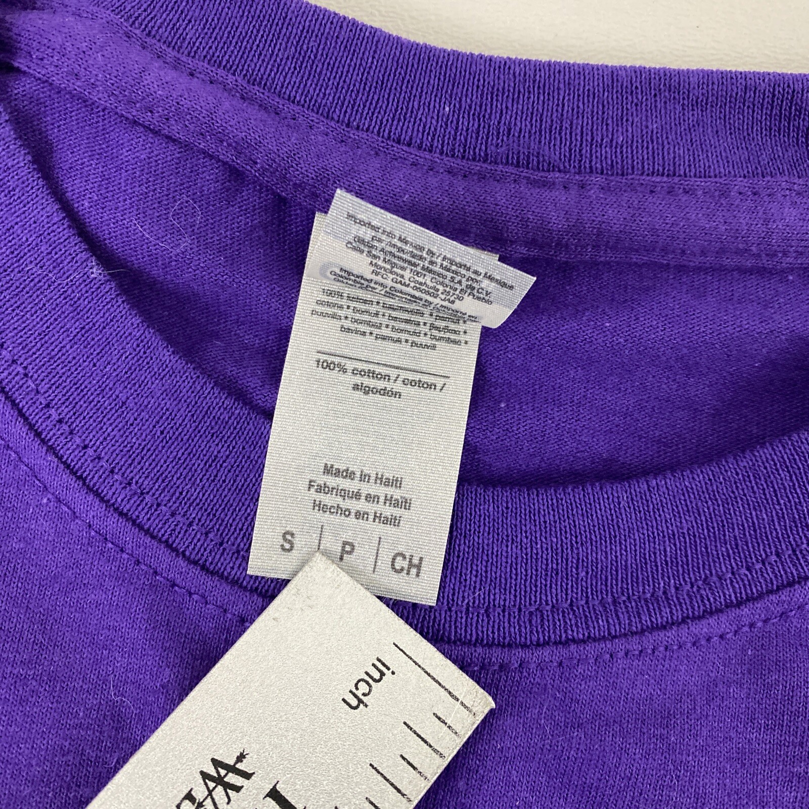 Museum Of The Earth Unisex Adult T-Shirt Ithaca New York Purple Small Fossil